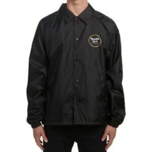 Brixton Black Windbreaker Jacket